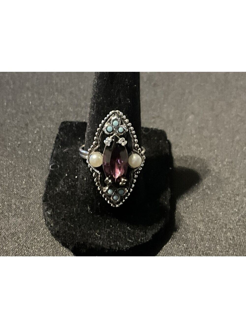 Caroline Emmons Costume Adjustable Ring